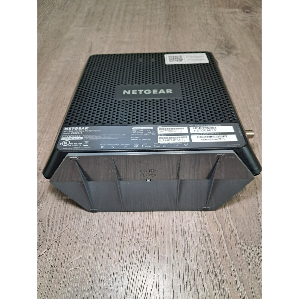 Netgear Nighthawk C7000v2 AC1900 Wi-Fi Cable Modem Router - Picture 5 of 7